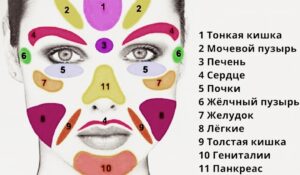лицо являются зеркальным отражением состояния нашего организма